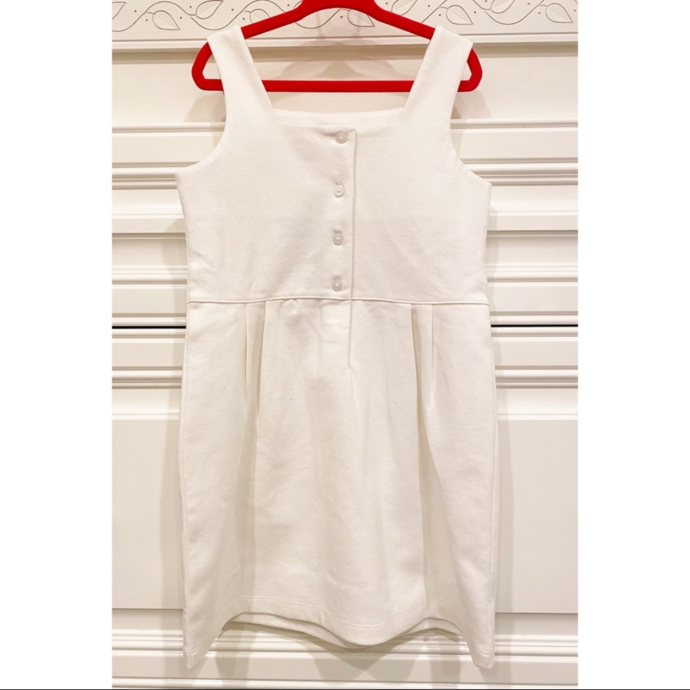 NWT Beautiful Janie and Jack Ivory Dress w/ Gold Detailing Sz. 5 - Picture 3 of 6